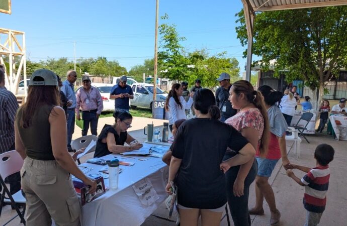 Llevan servicios a comunidades alejadas de Cajeme ante demanda de atención