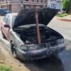 Incendio destruye parte de vehículo tras falla eléctrica en  colonia Centenario
