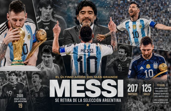 El último adiós del más grande: Messi se retira de la Selección Argentina