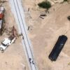 Pobladores de Naco exigen retirar vías de ferrocarril