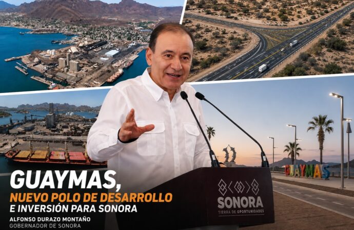 Durazo destaca avances en Guaymas y anuncia nuevas inversiones en salud, vivienda y desarrollo