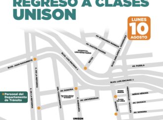 Policía de Hermosillo implementa operativo especial por regreso a clases en universidades