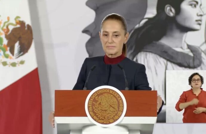 Sheinbaum apoya a Andy López Beltrán y cuestiona cancelación de visa de EU