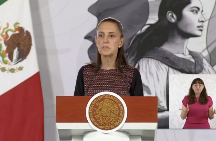 Sheinbaum acusa “injerencia” de EU por retiro de visa a ‘Andy’ López