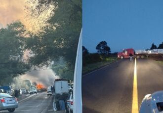 Michoacán amanece con 11 bloqueos tras operativo federal contra el CJNG