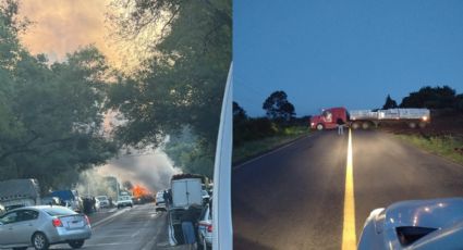Michoacán amanece con 11 bloqueos tras operativo federal contra el CJNG