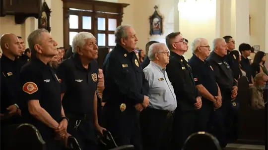 Bomberos de Hermosillo conmemoran su día con misa en la Catedral Metropolitana