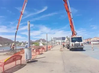 Modernización del malecón de Guaymas avanza al 35% con inversión de 17.5 mdp