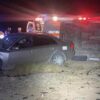 Choque frontal en la costa de Caborca deja un muerto y un lesionado de gravedad
