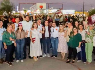 Javier Lamarque celebra su cumpleaños junto a las familias de Pueblitos