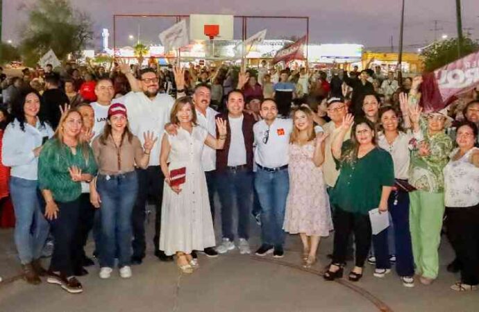 Javier Lamarque celebra su cumpleaños junto a las familias de Pueblitos