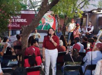 Célida López recorre El Choyal junto a David Figueroa y llama a fortalecer la transformación