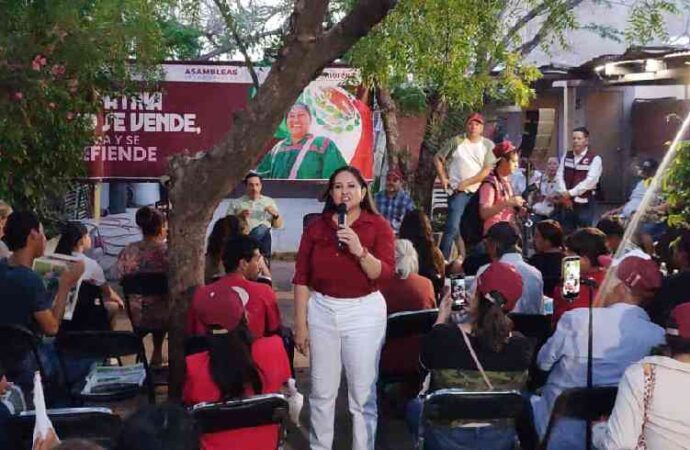 Célida López recorre El Choyal junto a David Figueroa y llama a fortalecer la transformación