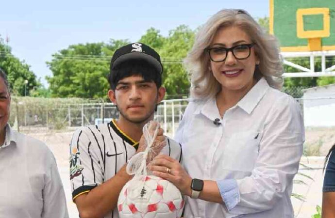 Recupera Cajeme espacio deportivo para fortalecer la convivencia en El Henequén