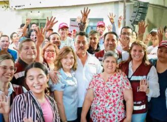 Recorre Javier Lamarque la colonia Piedra Bola de Hermosillo