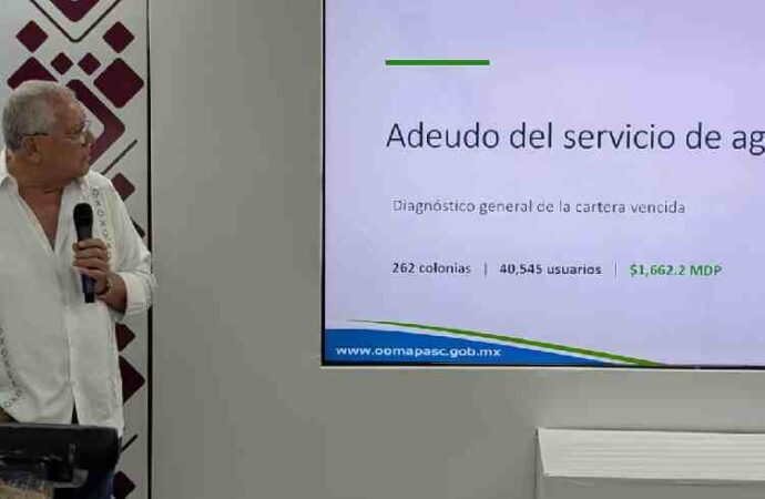 Pierde Oomapasc 10 millones de pesos al mes; déficit limita mantenimiento de plantas