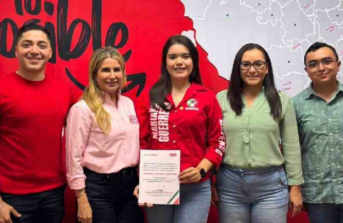 Nombran a Mariana Guerrero líder de los jóvenes priistas