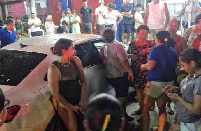 Atropellamiento deja cuatro personas heridas en Acapulco