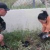 Reparan Caminantes del Desierto sistema de riego del cerro Johnson
