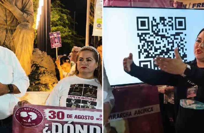 “¿Por qué hasta ahora?”: buscadora cuestiona al alcalde Astiazarán durante marcha en Hermosillo