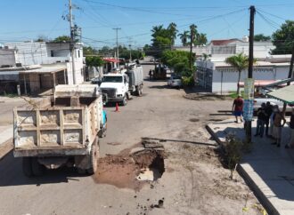 Llama Oomapasc a extremar precauciones por trabajos de drenaje en la colonia Sochiloa