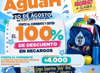 Agua de Hermosillo llevará jornada de descuentos a gala residencial