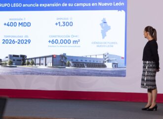 Inversión de LEGO por 400 mdd generará mil 300 nuevos empleos en México: Sheinbaum
