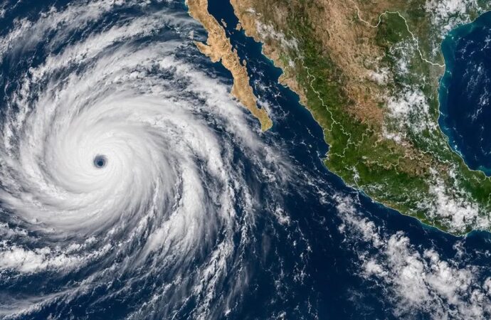 HuracánPolo se acerca a Sonora; trayectoria se ajusta hacia Hermosillo