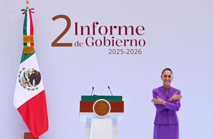 “Vamos mejor y tenemos rumbo, porque lo marca el pueblo”: sheinbaum presenta su segundo informe