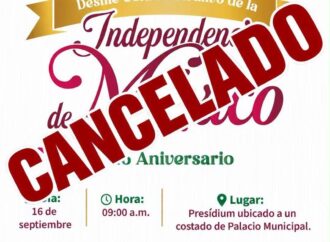 Cancelan por lluvias desfiles de independencia en tres municipios de Sonora