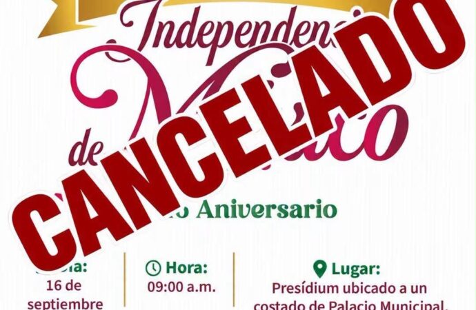 Cancelan por lluvias desfiles de independencia en tres municipios de Sonora