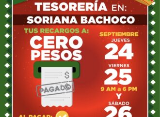 Invita Gobierno de Hermosillo a aprovechar Jornada de Tesorería con recargos a Cero Pesos