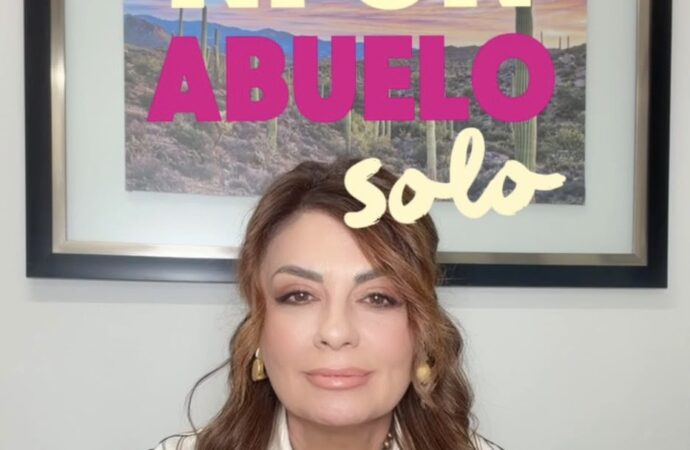 Lanza Alejandra López Noriega red ciudadana “ni un abuelo solo” en apoyo a adultos mayores