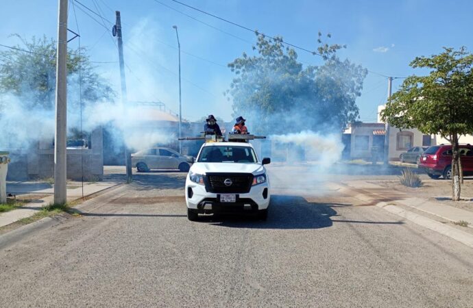 Arranca Agustín Rodríguez jornadas de fumigación contra el dengue en Hermosillo