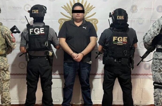 Detienen a comisario municipal por presunto homicidio de elemento de la Guardia Nacional