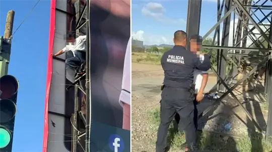 Policías intervienen y evitan intento de suicidio durante la madrugada en Hermosillo