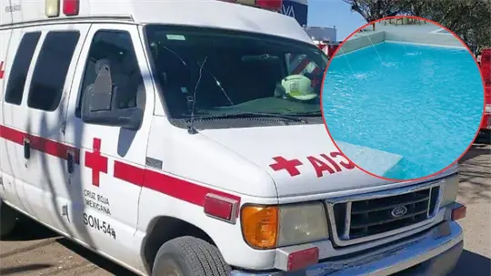 Muere niño tras ahogarse en una alberca en Bahía de Kino, Sonoras