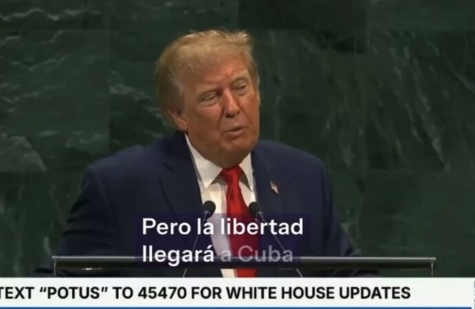 Trump destaca relación con méxico y avances contra los cárteles durante discurso en la ONU