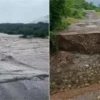 Huracán Polo deja derrumbes y cierres en carreteras de Sonora