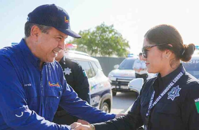 Reduce Astiazarán a 5 minutos tiempo de respuesta policial en Hermosillo