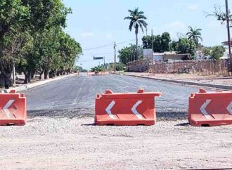 Avanza rehabilitación del bulevar Circunvalación en el Parque Industrial de Ciudad Obregón