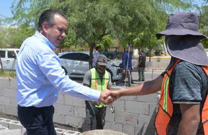 Supervisa Toño Astiazarán avance del 45% del parque para niñas y niños con autismo