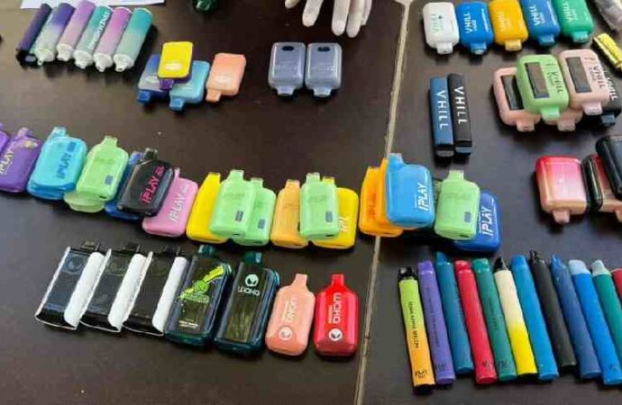 Destruyen más de 2 mil 500 vapeadores asegurados en Sonora