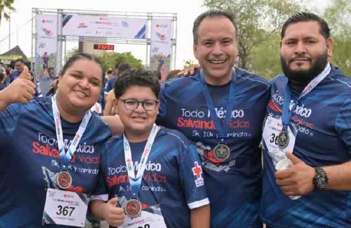Reconoce Toño Astiazarán labor de Cruz Roja durante carrera “Todo México Salvando Vidas”