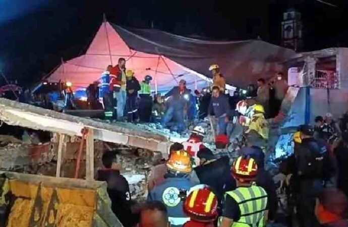 Tragedia durante fiesta patronal: explota material pirotécnico en Edomex