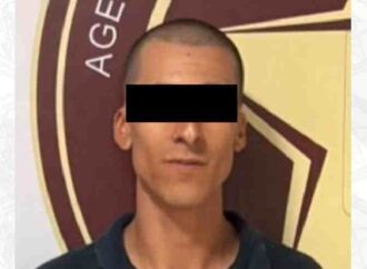 FGJES captura a sujeto señalado por arrastrar a cachorro canino desde una motocicleta en Agua Prieta