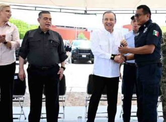 Gobernador Durazo fortalece instituciones de seguridad con entrega de 73 nuevas unidades