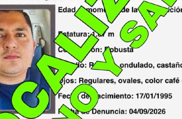 Localizan sana y a salvo en Agua Prieta a persona reportada como desaparecida en Nayarit; nunca estuvo en peligro