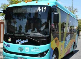 Impulsa Toño Astiazarán transporte eléctrico gratuito para más de 2 mil 500 estudiantes con H Bus