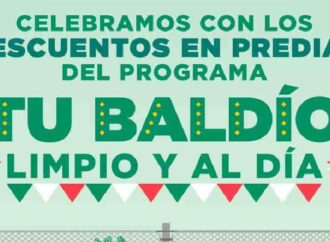 Lanza Tesorería “Tu baldío limpio y al día” con descuentos en predial